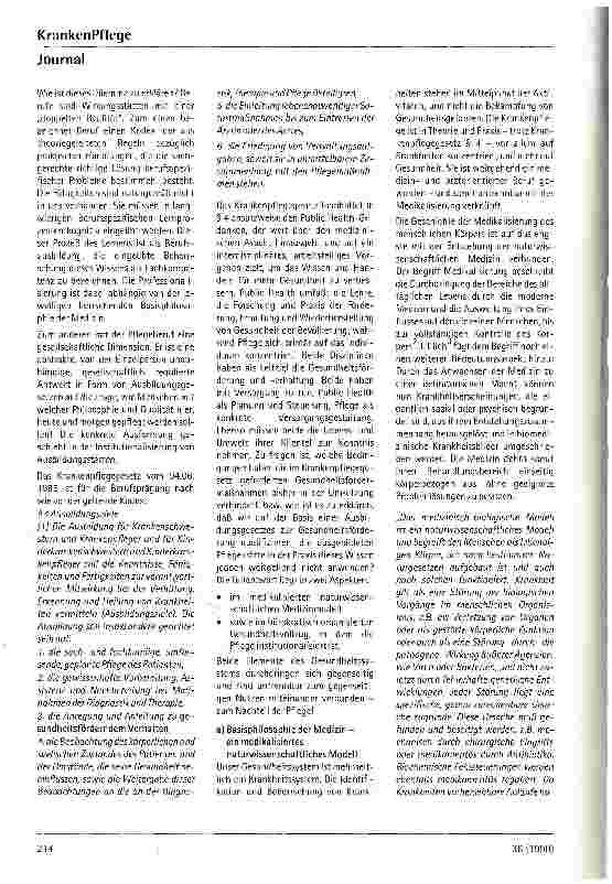 Vorschauseite 2: Gesundheitsförderung in der Pflege