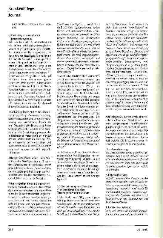 Vorschauseite 6: Gesundheitsförderung in der Pflege