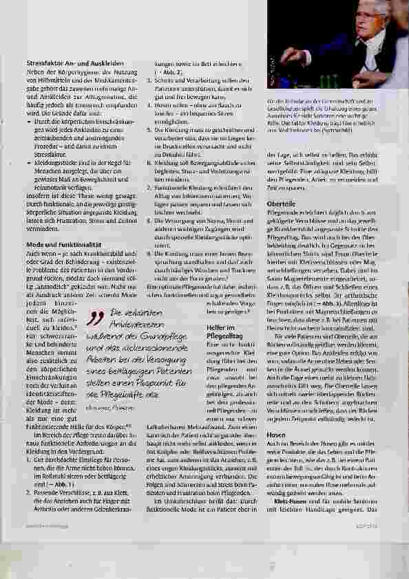 Vorschauseite 2: Stressfaktor Ankleiden so geht es deutlich entspannter