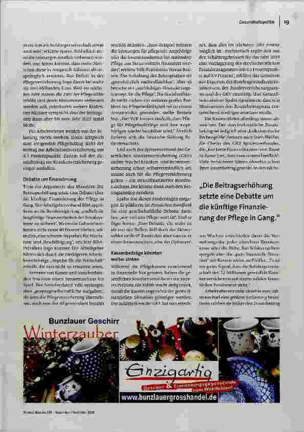 Vorschauseite 2: Appell an die Solidargemeinschaft