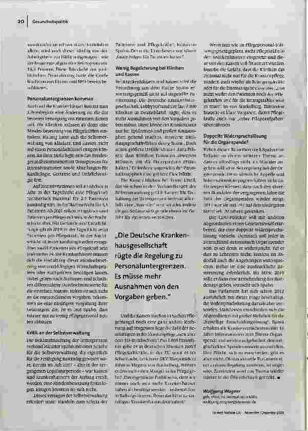 Vorschauseite 3: Appell an die Solidargemeinschaft