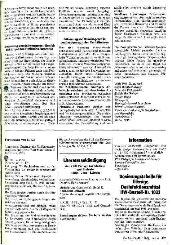 Vorschauseite 2: Betreuung bio-psycho-sozial gefährdeter Schwangerer - Hinweise für Gesundheitsfürsorgerinnen