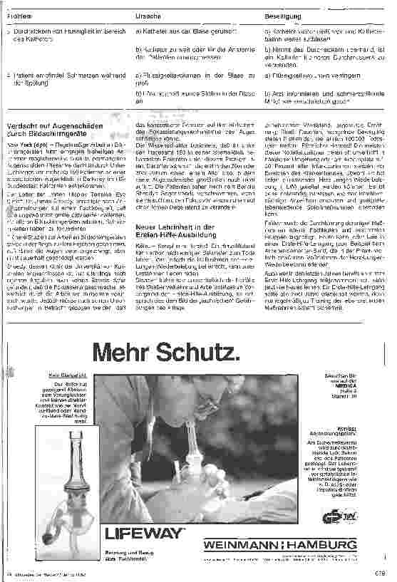 Vorschauseite 5: Stationshandbuch Klinische Krankenpflege 12. Folge: Blasenspülung