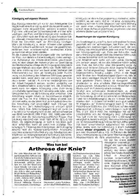 Vorschauseite 3: Die neue Reihe: Fragen und Antworten, Recht und Zweifel Mutterschutz