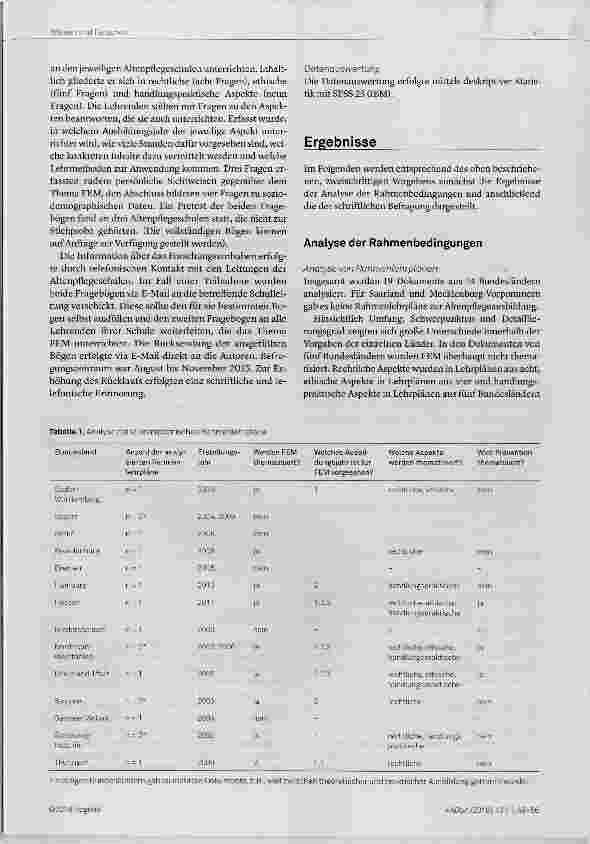 Vorschauseite 3: Freiheitseinschränkende Maßnahmen im Kontext der Altenpflegeausbildung