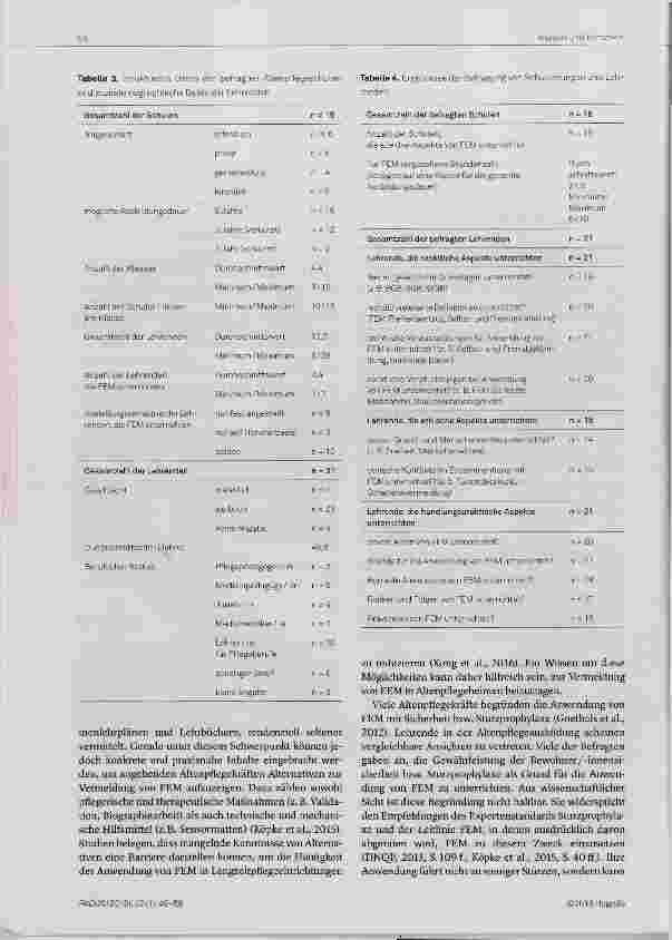 Vorschauseite 6: Freiheitseinschränkende Maßnahmen im Kontext der Altenpflegeausbildung