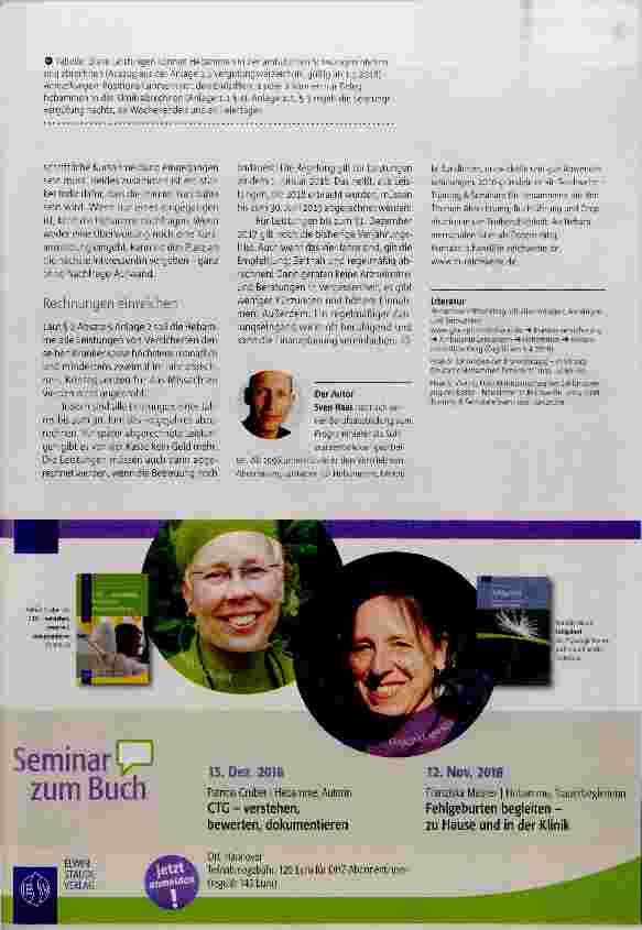 Vorschauseite 4: Neue Pauschalen