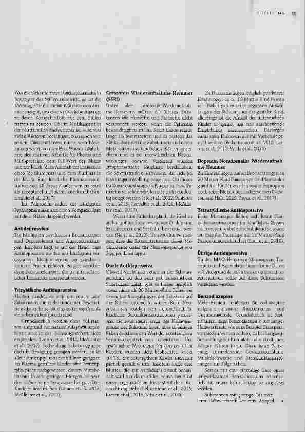 Vorschauseite 2: Psychopharmaka und Stillen