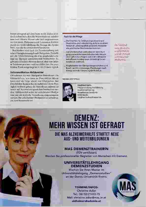 Vorschauseite 4: Der Obstipation Vorbeugen