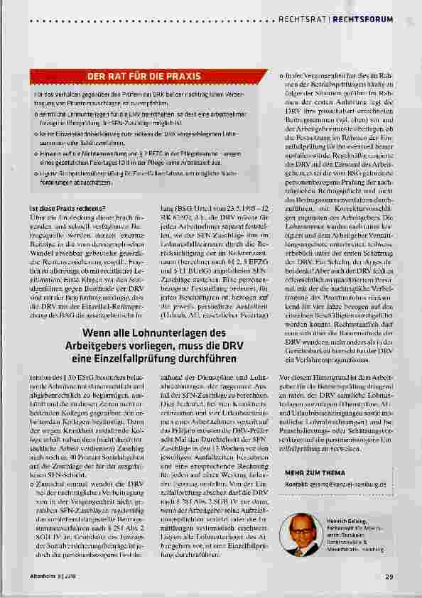 Vorschauseite 4: Strenge Auflagen für Fixierung während einer Unterbringung