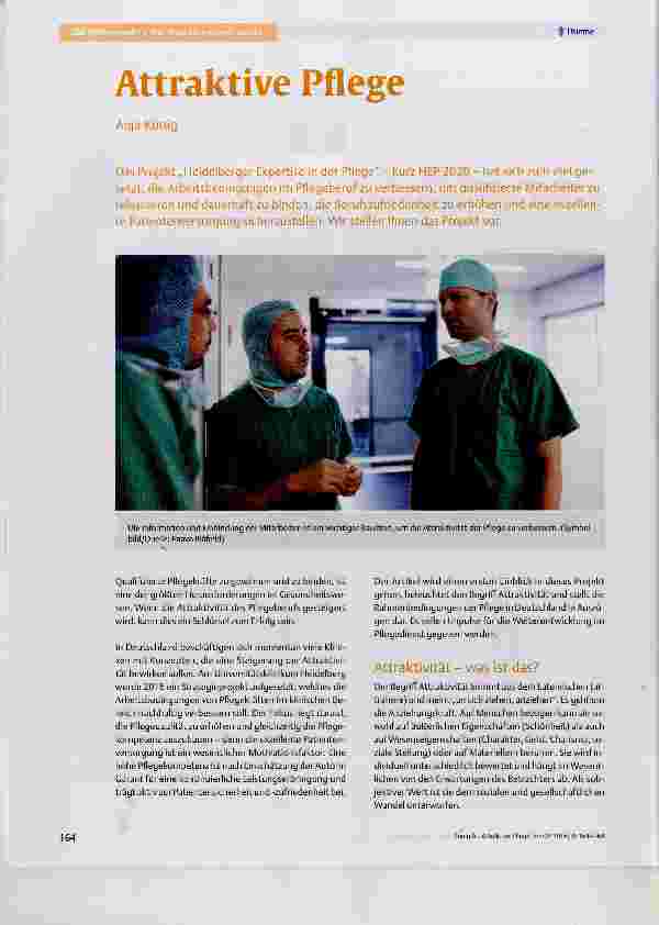 Vorschauseite 1: Attraktive Pflege