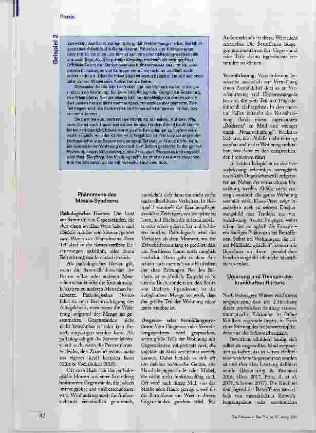 Vorschauseite 3: Krankhaft unordentlich