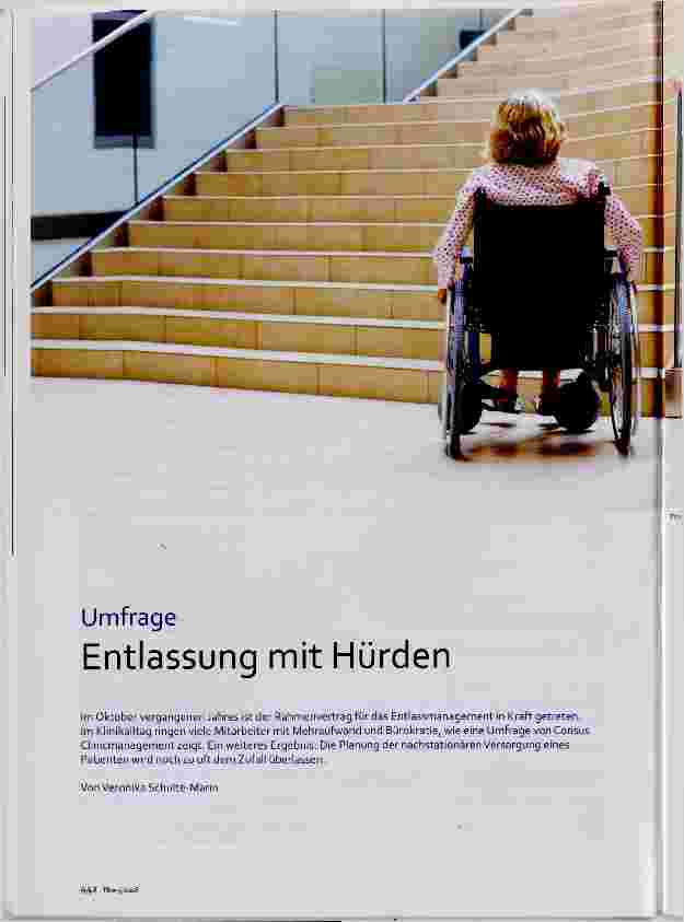Vorschauseite 1: Entlassung mit Hürden