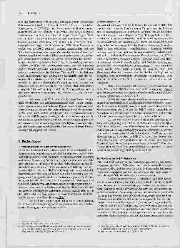 Vorschauseite 2: Rechtsfragen des Entlassmanagements