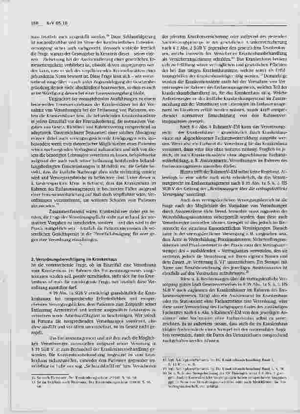 Vorschauseite 4: Rechtsfragen des Entlassmanagements