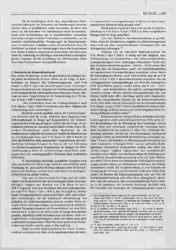 Vorschauseite 5: Rechtsfragen des Entlassmanagements