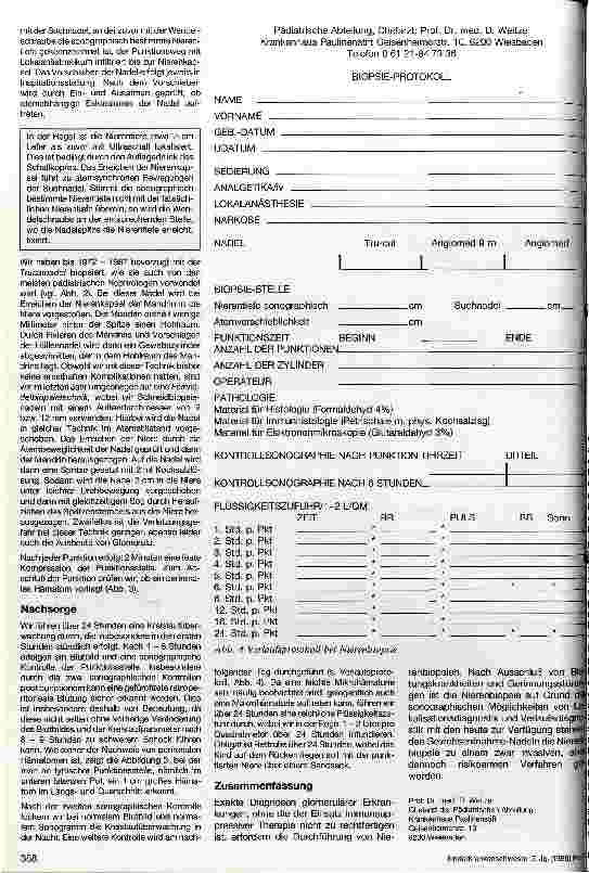 Vorschauseite 3: Technik der Nierenbiopsie