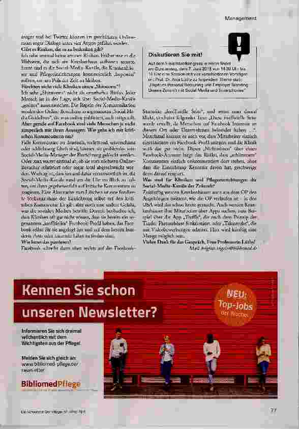 Vorschauseite 4: Am Puls der Zeit bleiben