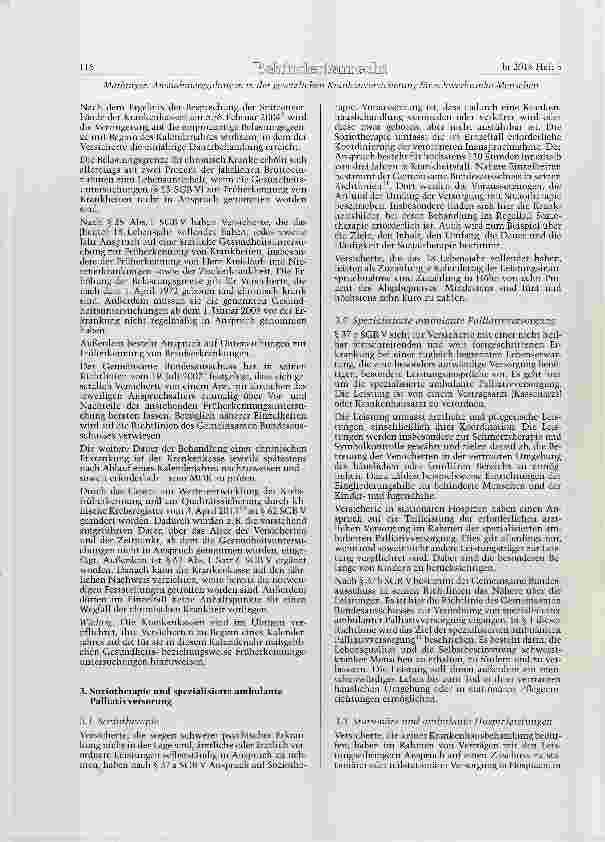 Vorschauseite 3: Ausnahmeregelungen in der gesetzlichen Krankenversicherung für schwerkranke Menschen