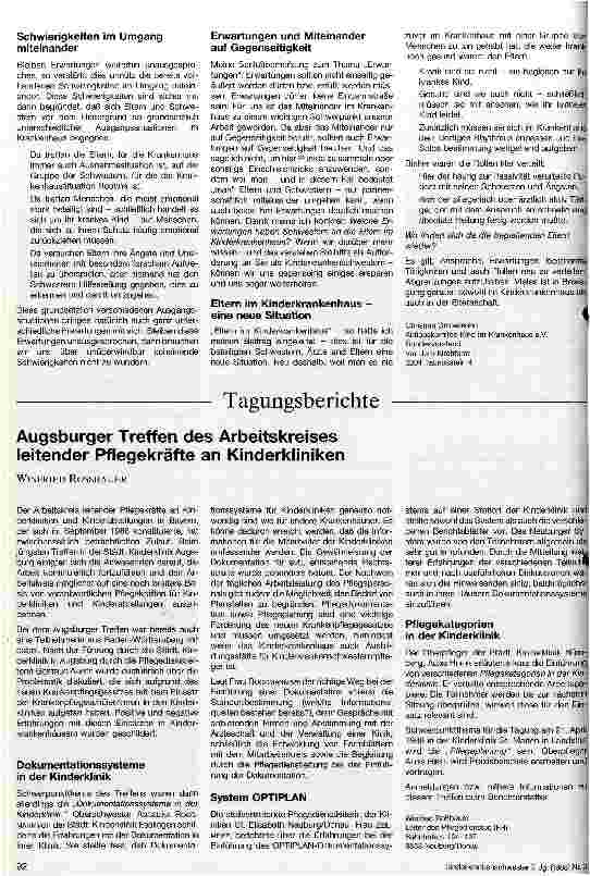 Vorschauseite 2: Erwartungen und Wünsche der Eltern an den Pflegedienst - aus der Sicht der Eltern