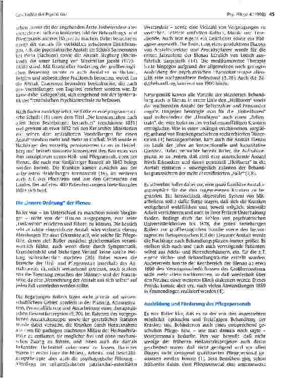 Vorschauseite 2: Geschichte der Psychiatrie Aspekte psych. Ausbildung, Pflege und Behandlung in Illenau (1842-1941)
