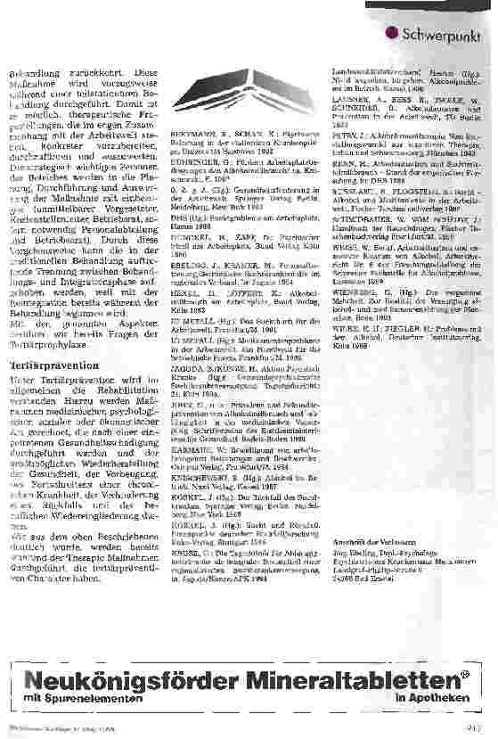 Vorschauseite 5: Sucht im Krankenhaus Prävention und Therapie bei Abhängigen