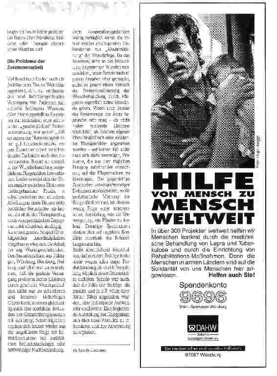 Vorschauseite 2: Mehr Kompetenz in der Wundbehandlung