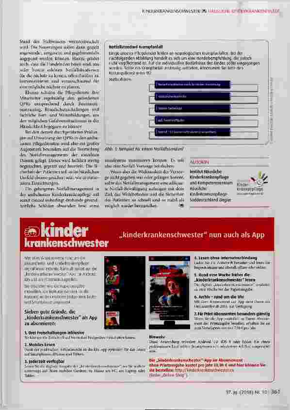 Vorschauseite 2: Notfallmanagement in der Häuslichen pädiatrischen Intensivpflege