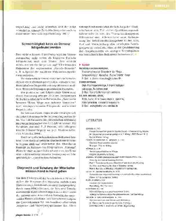 Vorschauseite 4: „Wenn der Pfleger zum Flegel wird