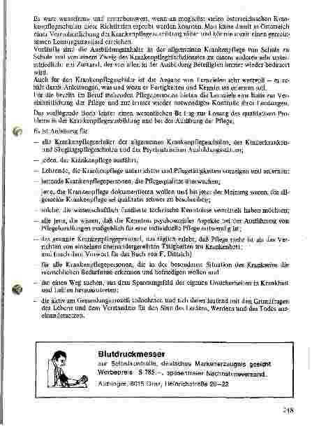 Vorschauseite 2: Vom Wesen der Krankenpflege - eine Buchbesprechung