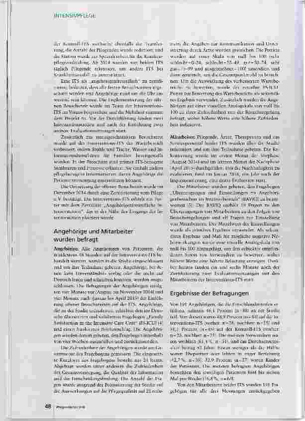 Vorschauseite 3: Angehörige: Zufriedener nach Zertifizierung?