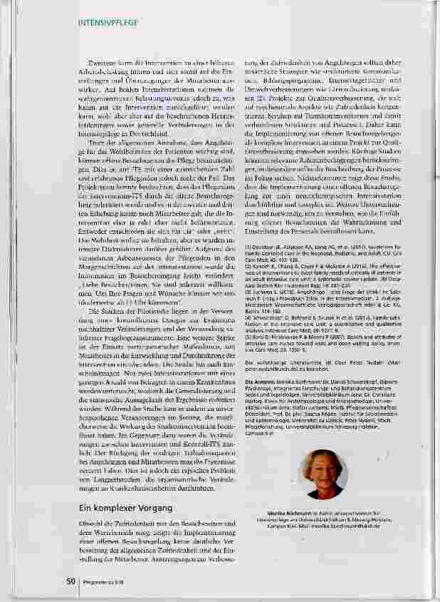 Vorschauseite 5: Angehörige: Zufriedener nach Zertifizierung?