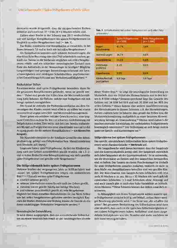 Vorschauseite 2: Stillberatung für späte Frühgeborene