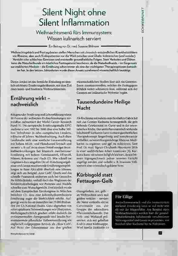 Vorschauseite 1: Silent Night ohne Silent Inflammation