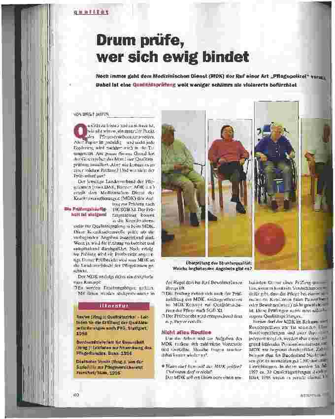 Vorschauseite 1: Drum prüfe, wer sich ewig bindet