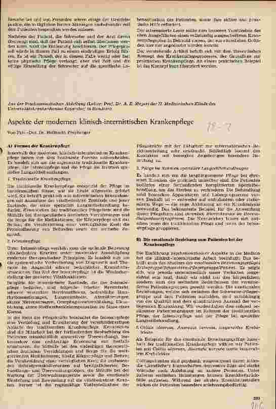 Vorschauseite 3: Der praktische Krankenpflegeprozeß