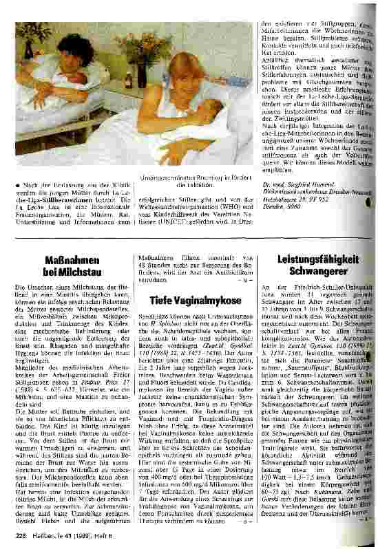 Vorschauseite 3: Förderung der Stillfreudigkeit junger Mütter Erfahrungsbericht