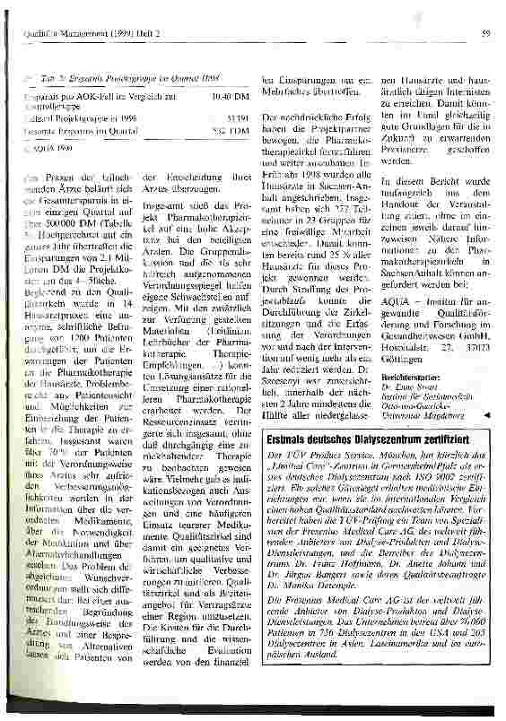 Vorschauseite 4: Erfolgreiche Pharmakotherapiezirkel in Sachsen-Anhalt