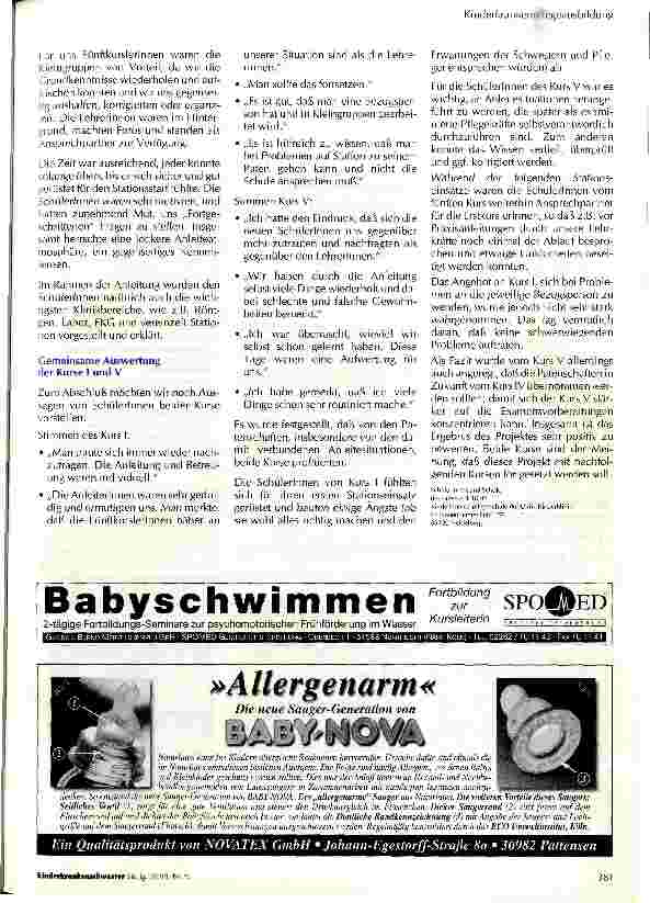 Vorschauseite 3: Anleitung von ErstkursschülerInnen Erprobung eines Schulprojektes