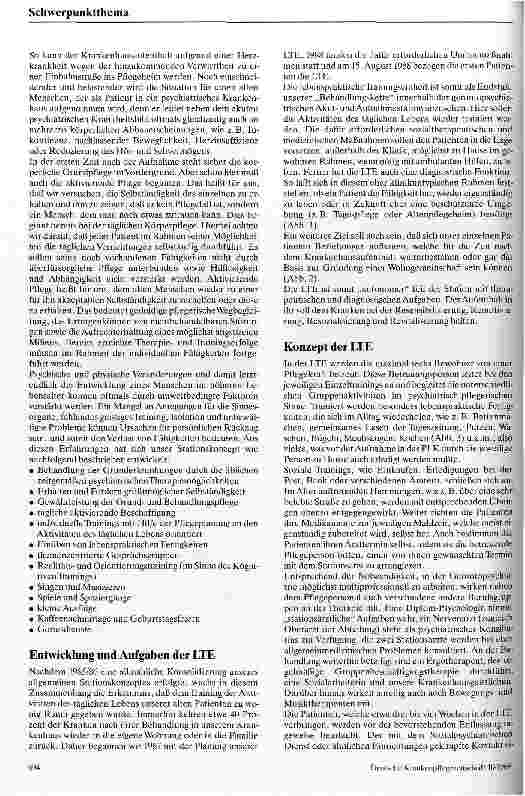Vorschauseite 3: Die lebenspraktische Trainingseinheit Ein weiterführendes gerontopsychiatisches Therapiekonzept