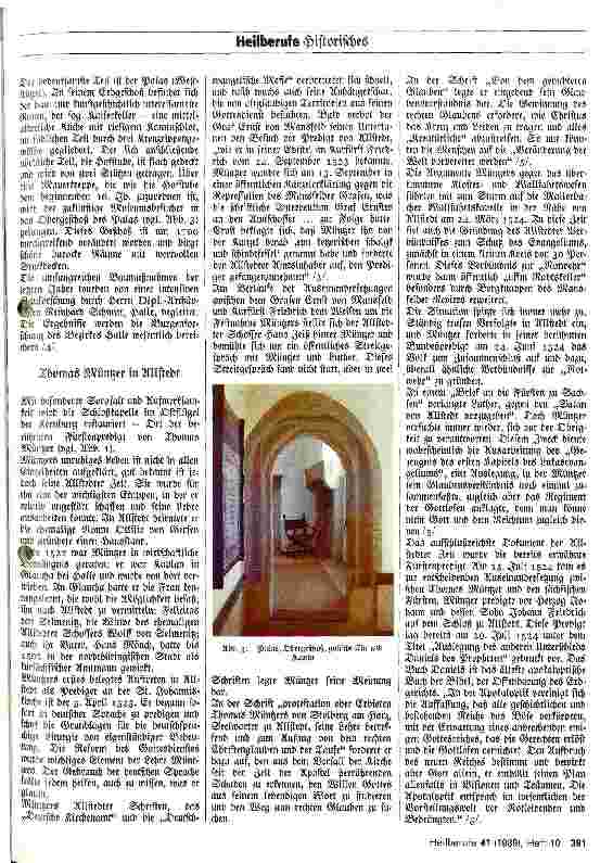 Vorschauseite 2: Ullstedt - Wirkungsstätte Thomas Münzers