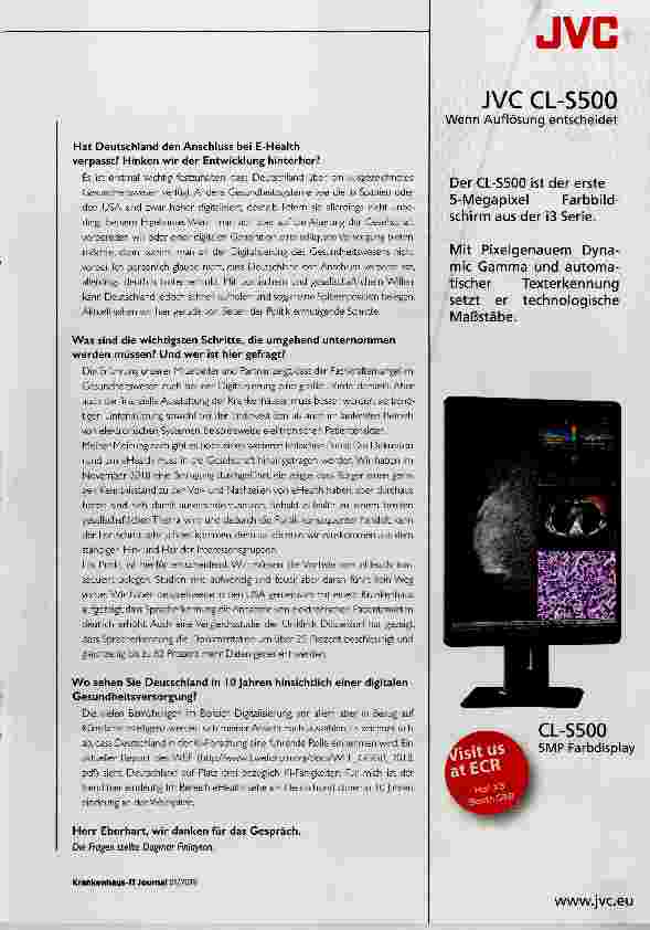 Vorschauseite 2: Informationsbedarf bei Digitalisierung im Gesundheitswesen