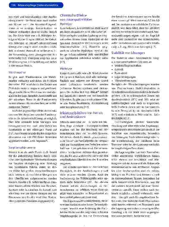 Vorschauseite 5: Aufbau eines Infusionsund Medikamenten-Applikationsregimes bei kritisch Kranken auf der Intensivstation