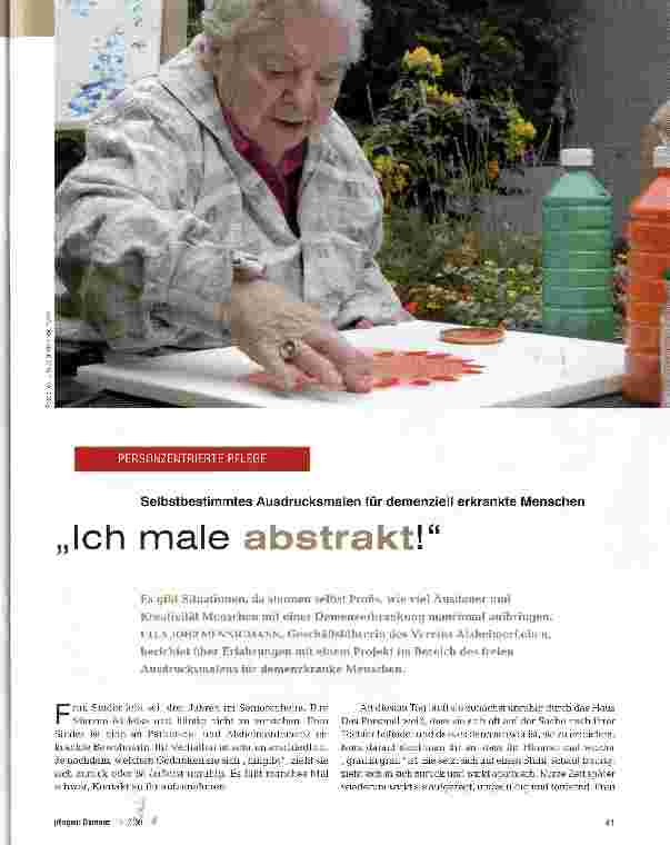 Vorschauseite 1: „Ich male abstrakt!