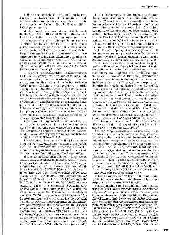 Vorschauseite 4: Entfernung der Regelbeurteilung bei Überschreitung der Beurteilungsfrist