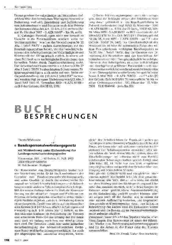 Vorschauseite 5: Entfernung der Regelbeurteilung bei Überschreitung der Beurteilungsfrist