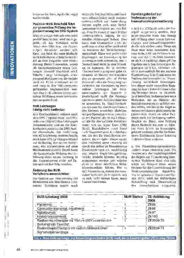 Vorschauseite 3: Innovationsfinanzierung-Anspruch und Wirklichkeit