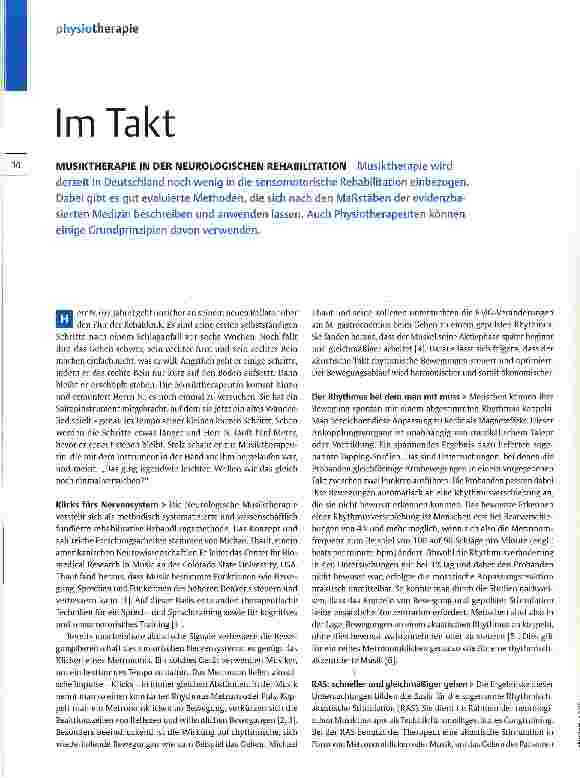 Vorschauseite 1: Im Takt