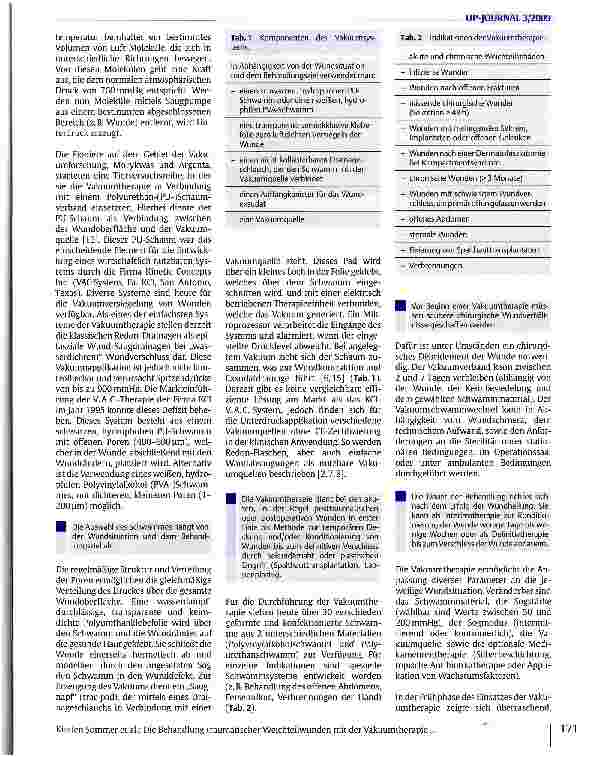 Vorschauseite 2: Die Behandlung traumatischer Weichteilwunden mit der Vakuumtherapie - Grundlagen, Indikationen und klinische Anwendung