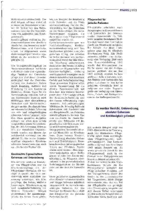 Vorschauseite 2: Pflege im Nationalsozialismus